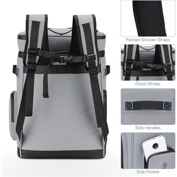 Large Waterproof Insulated Cooler Backpack for Men & Women, Leak Proof main image 6